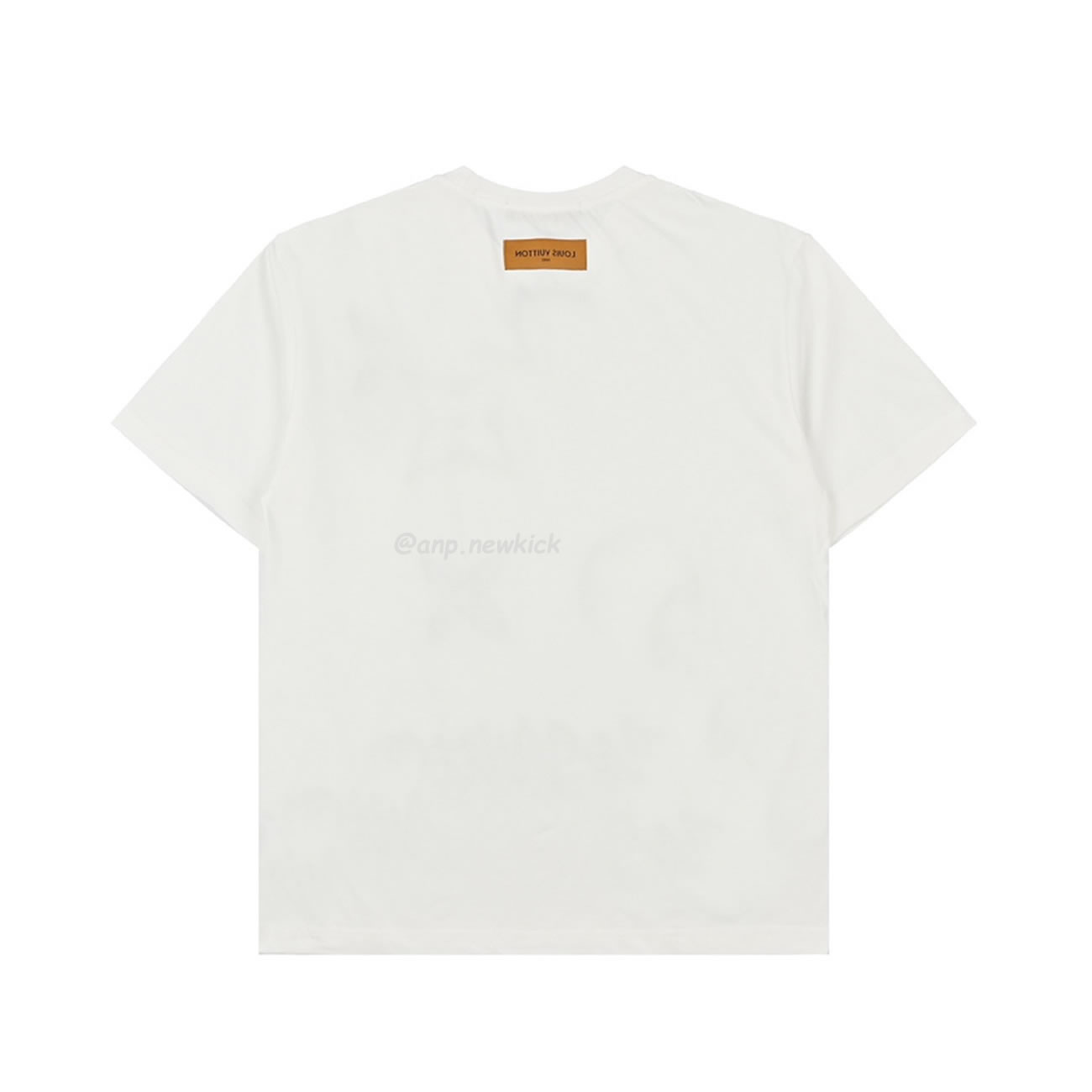 Louis Vuitton 24ss 3d Foam Printed Short Sleeves T Shirt (2) - newkick.cc